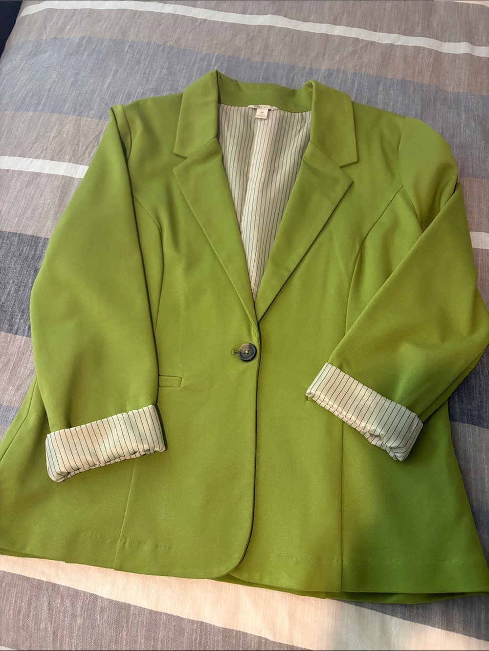 Cato Women’s Blazer  — Lime Green - size M